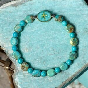 Turquoise Beaded Bracelet
